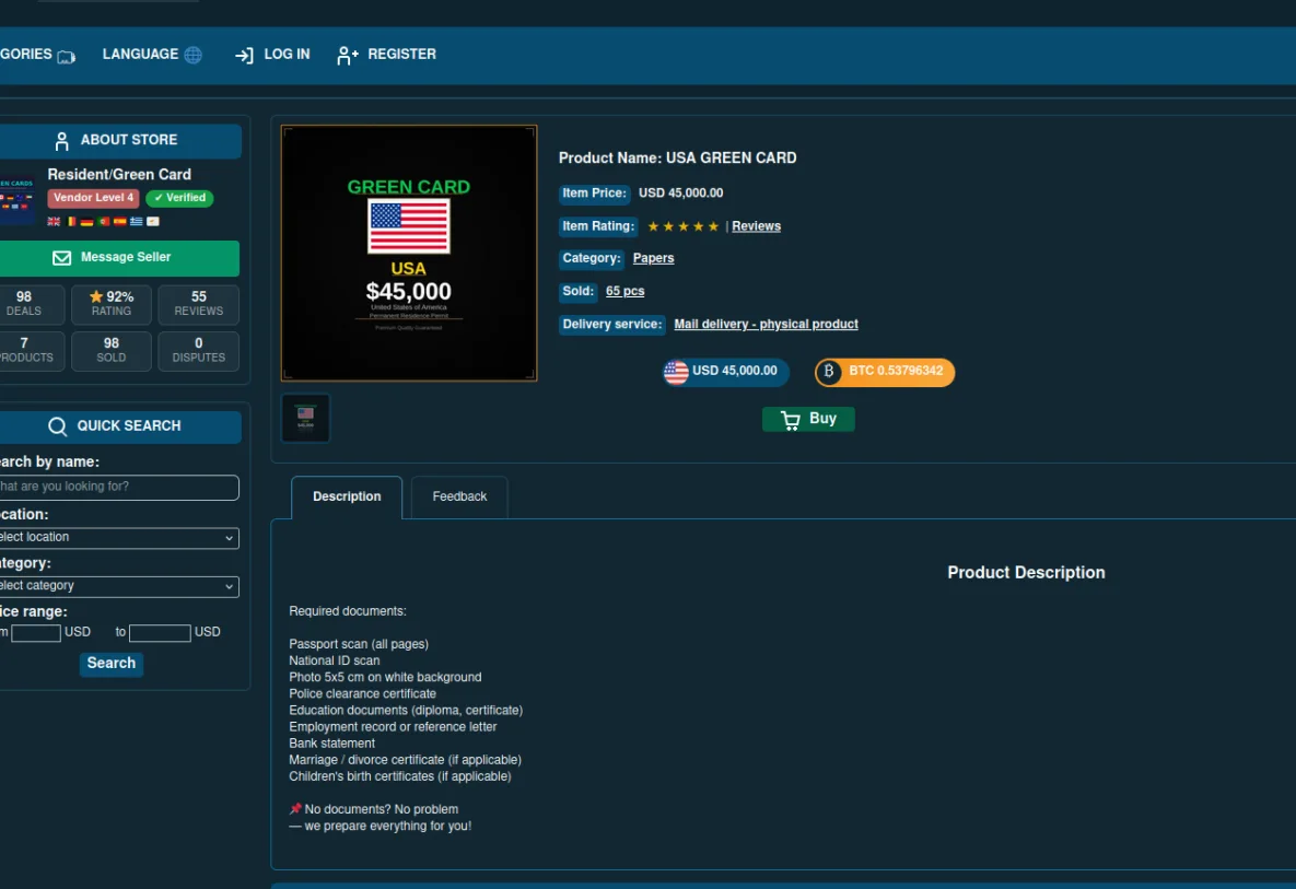 Scammer prices vs. reality overview